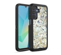 Head Case Designs Licenza Ufficiale Micklyn Le Feuvre Menta Chiara E Marmo Art Deco Pattern Marmo Custodia Antiurto Ultra Blindata compatibile con Samsung Galaxy A16 5G