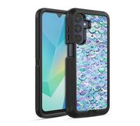 Head Case Designs Licenza Ufficiale Micklyn Le Feuvre Mosaico Zaffiro E Smeraldo Pattern Marmo Custodia Antiurto Ultra Blindata compatibile con Samsung Galaxy A16 5G