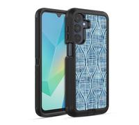 Head Case Designs Licenza Ufficiale Micklyn Le Feuvre Motivo Bianco Blu Dipinto a Mano Flora E Fauna Custodia Antiurto Ultra Blindata compatibile con Samsung Galaxy A16 5G