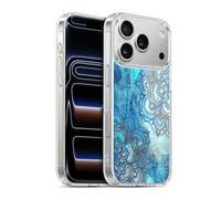 Head Case Designs Licenza Ufficiale Micklyn Le Feuvre Persi Nel Blu Sogno Ad Occhi Aperti Mandala 3 Custodia in Gel [Grado Militare] Compatibile Con Apple iPhone 17 Pro E Compatibile Con MagSafe