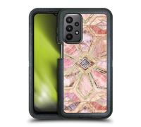 Head Case Designs Licenza Ufficiale Micklyn Le Feuvre Piastrelle di Pietra Pattern Marmo Custodia Antiurto Ultra Blindata Compatibile con Samsung Galaxy A23 / 5G (2022)