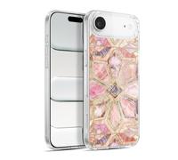 Head Case Designs Licenza Ufficiale Micklyn Le Feuvre Piastrelle di Pietra Pattern Marmo Custodia in Gel [Protezione di Grado Militare] Compatibile con Apple iPhone 17 Air E Compatibile con MagSafe