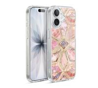 Head Case Designs Licenza Ufficiale Micklyn Le Feuvre Piastrelle di Pietra Pattern Marmo Custodia in Gel [Protezione di Grado Militare] Compatibile con Apple iPhone 17 E Compatibile con MagSafe