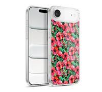 Head Case Designs Licenza Ufficiale Micklyn Le Feuvre Plenty of Red Flowers Floreali 2 Custodia in Gel [Protezione di Grado Militare] Compatibile con Apple iPhone 17 Air E con MagSafe