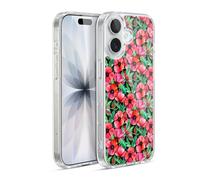 Head Case Designs Licenza Ufficiale Micklyn Le Feuvre Plenty of Red Flowers Floreali 2 Custodia in Gel [Protezione di Grado Militare] Compatibile con Apple iPhone 17 E con MagSafe