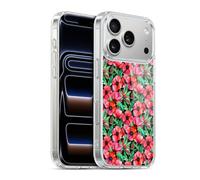 Head Case Designs Licenza Ufficiale Micklyn Le Feuvre Plenty of Red Flowers Floreali 2 Custodia in Gel [Protezione di Grado Militare] Compatibile con Apple iPhone 17 PRO E con MagSafe