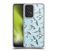 Head Case Designs Licenza Ufficiale Micklyn Le Feuvre Volo di Rondine Pattern Custodia in Gel [Protezione di Grado Militare] Compatibile con Galaxy A33 5G (2022)