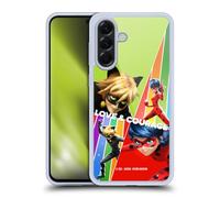 Head Case Designs Licenza Ufficiale Miraculous Ladybug Amore e Coraggio Grafiche Custodia in Gel [Protezione di Grado Militare] Compatibile con Samsung Galaxy A56 5G
