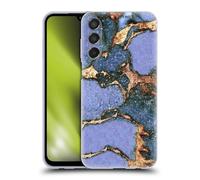 Head Case Designs Licenza Ufficiale Monika Strigel Porpora Gemme E Oro Custodia Cover in Morbido Gel Compatibile con Samsung Galaxy M15/F15 5G