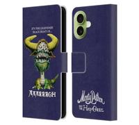 Head Case Designs Licenza Ufficiale Monty Python Black Beast Of Aaarrrgh Arte Chiave Custodia Portafoglio in Pelle Compatibile con Apple iPhone 17