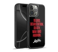 Head Case Designs Licenza Ufficiale Monty Python Blood Devastation Death War And Horror Arte Chiave Cover in Gel Rinforzata [Protezione di Grado Militare] Compatibile con Apple iPhone 16 PRO Max