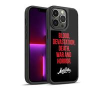 Head Case Designs Licenza Ufficiale Monty Python Blood Devastation Death War And Horror Arte Chiave Cover in Gel Rinforzata [Protezione di Grado Militare] Compatibile con Apple iPhone 13 PRO