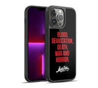 Head Case Designs Licenza Ufficiale Monty Python Blood Devastation Death War And Horror Arte Chiave Cover in Gel Rinforzata [Protezione di Grado Militare] Compatibile con Apple iPhone 13 PRO Max