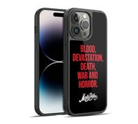 Head Case Designs Licenza Ufficiale Monty Python Blood Devastation Death War And Horror Arte Chiave Cover in Gel Rinforzata [Protezione di Grado Militare] Compatibile con Apple iPhone 14 PRO Max