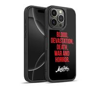 Head Case Designs Licenza Ufficiale Monty Python Blood Devastation Death War And Horror Arte Chiave Cover in Gel Rinforzata [Protezione di Grado Militare] Compatibile con Apple iPhone 16 PRO