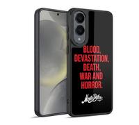 Head Case Designs Licenza Ufficiale Monty Python Blood Devastation Death War And Horror Arte Chiave Cover in Gel Rinforzata [Protezione di Grado Militare] Compatibile con Samsung Galaxy S25 Edge