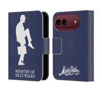 Head Case Designs Licenza Ufficiale Monty Python Ministry Of Silly Walks Arte Chiave Custodia Portafoglio in Pelle Compatibile con Apple iPhone Duo