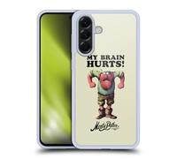 Head Case Designs Licenza Ufficiale Monty Python My Brain Hurts Arte Chiave Custodia in Gel [Protezione di Grado Militare] Compatibile con Samsung Galaxy A56 5G