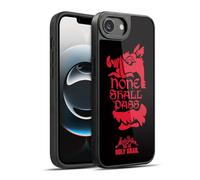 Head Case Designs Licenza Ufficiale Monty Python Nessuno Passerà Arte Chiave Cover in Gel Rinforzata [Protezione di Grado Militare] Compatibile con Apple iPhone 16e / iPhone 17e