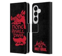 Head Case Designs Licenza Ufficiale Monty Python Nessuno Passerà Arte Chiave Custodia Portafoglio in Pelle Compatibile con Samsung Galaxy S26