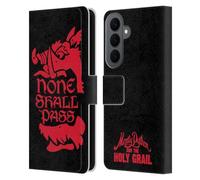 Head Case Designs Licenza Ufficiale Monty Python Nessuno Passerà Arte Chiave Custodia Portafoglio in Pelle Compatibile con Samsung Galaxy S26 Plus
