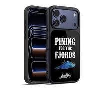 Head Case Designs Licenza Ufficiale Monty Python Pining for The Fjords Arte Chiave Cover in Gel Rinforzata [Protezione di Grado Militare] Compatibile con Apple iPhone 17 PRO