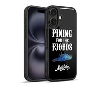 Head Case Designs Licenza Ufficiale Monty Python Pining for The Fjords Arte Chiave Cover in Gel Rinforzata [Protezione di Grado Militare] Compatibile con Apple iPhone 16