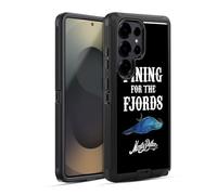 Head Case Designs Licenza Ufficiale Monty Python Pining for The Fjords Arte Chiave Custodia Antiurto Ultra Blindata Compatibile con Samsung Galaxy S25 Ultra