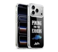 Head Case Designs Licenza Ufficiale Monty Python Pining for The Fjords Arte Chiave Custodia in Gel [Protezione di Grado Militare] Compatibile con Apple iPhone 17 PRO Max E Compatibile con MagSafe