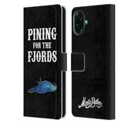 Head Case Designs Licenza Ufficiale Monty Python Pining for The Fjords Arte Chiave Custodia Portafoglio in Pelle Compatibile con Samsung Galaxy A07