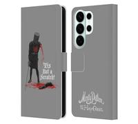Head Case Designs Licenza Ufficiale Monty Python Tis But A Scratch Arte Chiave Custodia Portafoglio in Pelle Compatibile con Samsung Galaxy S26 Ultra