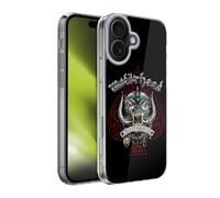 Head Case Designs Licenza Ufficiale Motorhead Ace of Spades Dog Grafiche Custodia in Gel [Protezione di Grado Militare] Compatibile con Apple iPhone 17