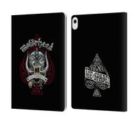 Head Case Designs Licenza Ufficiale Motorhead Ace of Spades Dog Grafiche Custodia Portafoglio in Pelle Compatibile con Apple iPad Air 13 2024/2025