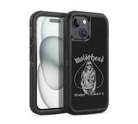 Head Case Designs Licenza Ufficiale Motorhead Ace Of Spades Lemmy Grafiche Custodia Antiurto Ultra Blindata compatibile con Apple iPhone 15