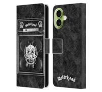 Head Case Designs Licenza Ufficiale Motorhead Amp Pila Arte Chiave Custodia Portafoglio in Pelle Compatibile con Apple iPhone 17