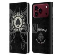 Head Case Designs Licenza Ufficiale Motorhead Born To Lose Love To Win Grafiche Custodia Portafoglio in Pelle Compatibile con Apple iPhone 18 Pro Max
