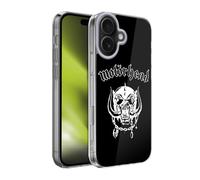 Head Case Designs Licenza Ufficiale Motorhead Classico Logo Grafiche Custodia in Gel [Protezione di Grado Militare] Compatibile con Apple iPhone 17