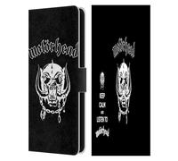 Head Case Designs Licenza Ufficiale Motorhead Classico Logo Grafiche Custodia Portafoglio in Pelle Compatibile con Samsung Galaxy S25 Fe