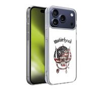 Head Case Designs Licenza Ufficiale Motorhead Cranio Americano Grafiche Custodia in Gel [Protezione di Grado Militare] Compatibile con Apple iPhone 17 PRO