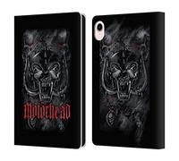 Head Case Designs Licenza Ufficiale Motorhead Deathstorm Grafiche Custodia Portafoglio in Pelle Compatibile con Apple iPad Mini (2021/2024)