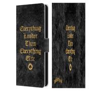 Head Case Designs Licenza Ufficiale Motorhead Everything Louder Arte Chiave Custodia Portafoglio in Pelle Compatibile con Samsung Galaxy S25 FE