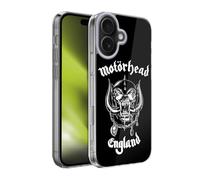 Head Case Designs Licenza Ufficiale Motorhead Inghilterra Grafiche Custodia in Gel [Protezione di Grado Militare] Compatibile con Apple iPhone 17
