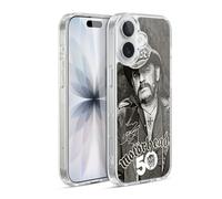 Head Case Designs Licenza Ufficiale Motorhead Lemmy 50º Anniversario Custodia in Gel [Protezione di Grado Militare] Compatibile Con Apple iPhone 17 E Compatibile Con MagSafe