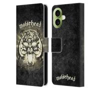 Head Case Designs Licenza Ufficiale Motorhead Overkill Arte Chiave Custodia Portafoglio in Pelle Compatibile con Apple iPhone 17