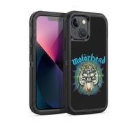 Head Case Designs Licenza Ufficiale Motorhead Overkill Copertine Album Custodia Antiurto Ultra Blindata compatibile con Apple iPhone 13