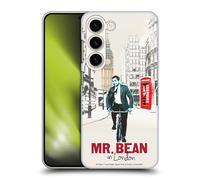 Head Case Designs Licenza Ufficiale Mr. Bean A Londra Arte Londinese Custodia Cover Dura per Parte Posteriore Compatibile con Samsung Galaxy S23 5G