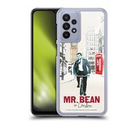 Head Case Designs Licenza Ufficiale Mr. Bean A Londra Arte Londinese Custodia Cover Dura per Parte Posteriore Compatibile con Samsung Galaxy A23 / 5G (2022)