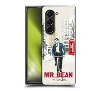 Head Case Designs Licenza Ufficiale Mr. Bean A Londra Arte Londinese Custodia Cover Dura per Parte Posteriore Compatibile con Samsung Galaxy Z Fold5