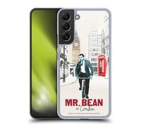Head Case Designs Licenza Ufficiale Mr. Bean A Londra Arte Londinese Custodia Cover Dura per Parte Posteriore Compatibile con Samsung Galaxy S22+ 5G