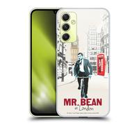 Head Case Designs Licenza Ufficiale Mr. Bean A Londra Arte Londinese Custodia Cover Dura per Parte Posteriore Compatibile con Samsung Galaxy A34 5G
